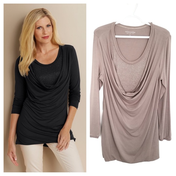 Soft Surroundings Tops - -- Soft Surroundings Outlet Twinkle Top Size L